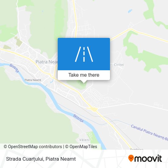 Strada Cuarțului map