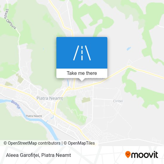 Aleea Garofiței map