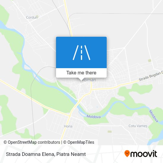 Strada Doamna Elena map