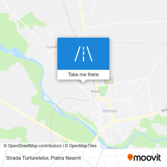Strada Turturelelor map