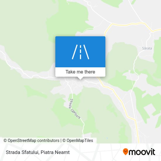 Strada Sfatului map