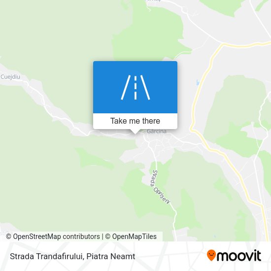 Strada Trandafirului map