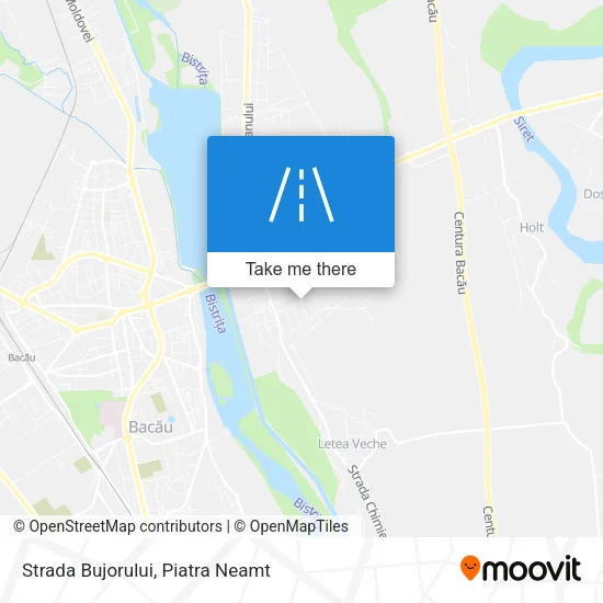 Strada Bujorului map