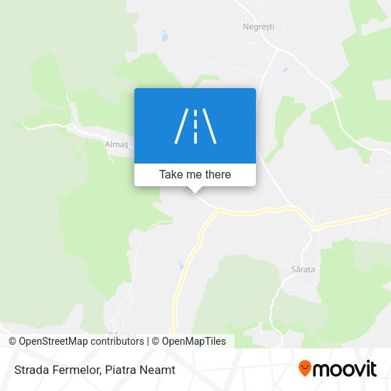 Strada Fermelor map