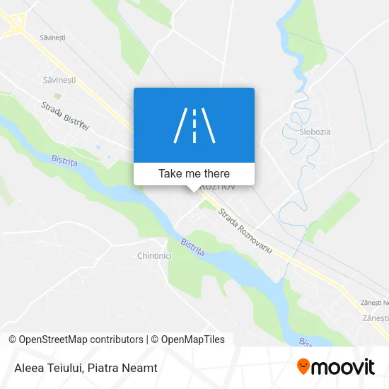 Aleea Teiului map