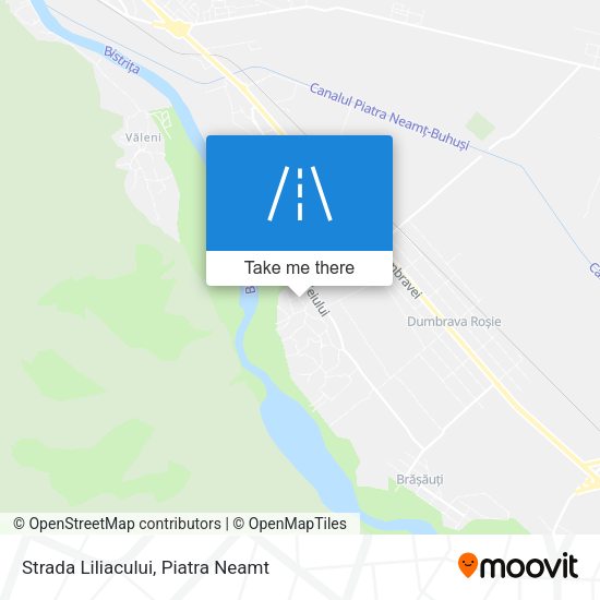 Strada Liliacului map