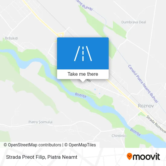 Strada Preot Filip map