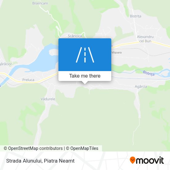 Strada Alunului map