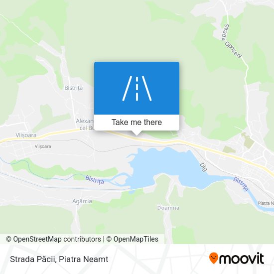 Strada Păcii map