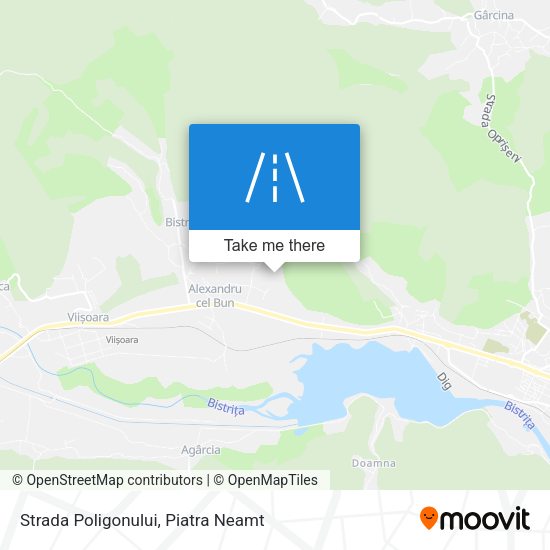 Strada Poligonului map