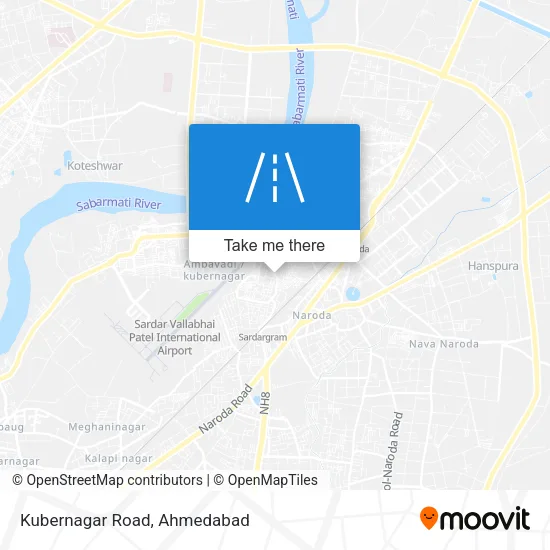 Kubernagar Road map