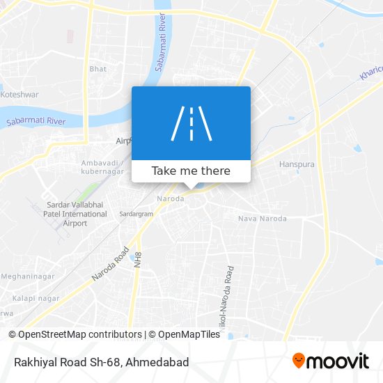 Rakhiyal Road Sh-68 map