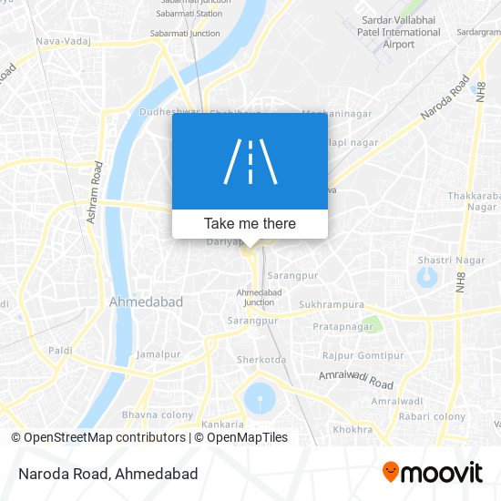 Naroda Road map