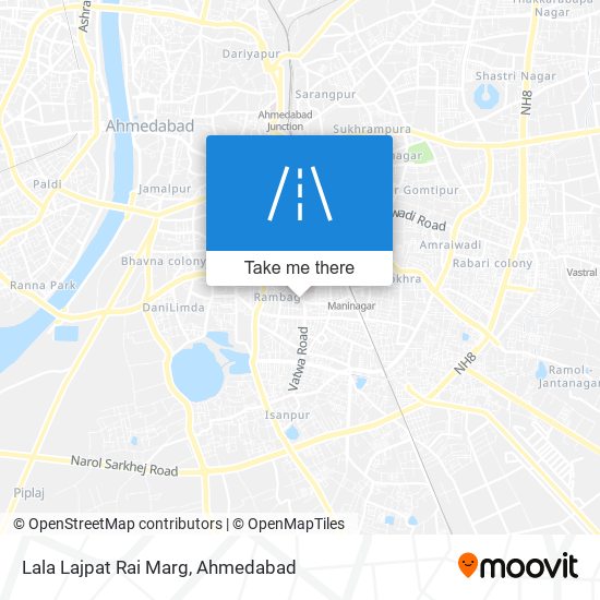 Lala Lajpat Rai Marg map