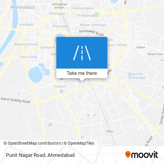 Punit Nagar Road map