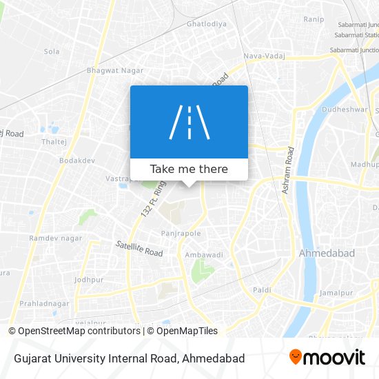 Gujarat University Internal Road map