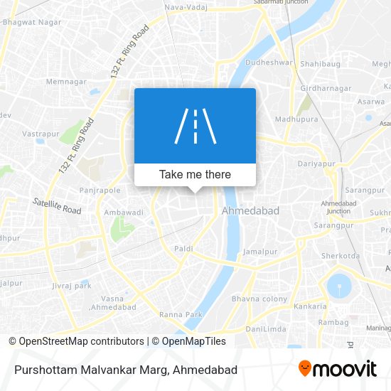 Purshottam Malvankar Marg map