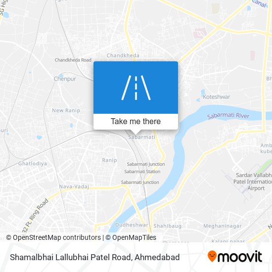 Shamalbhai Lallubhai Patel Road map