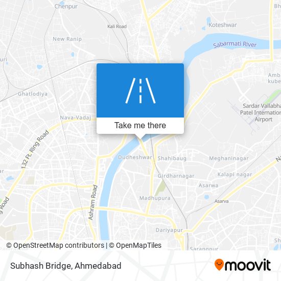 Subhash Bridge map
