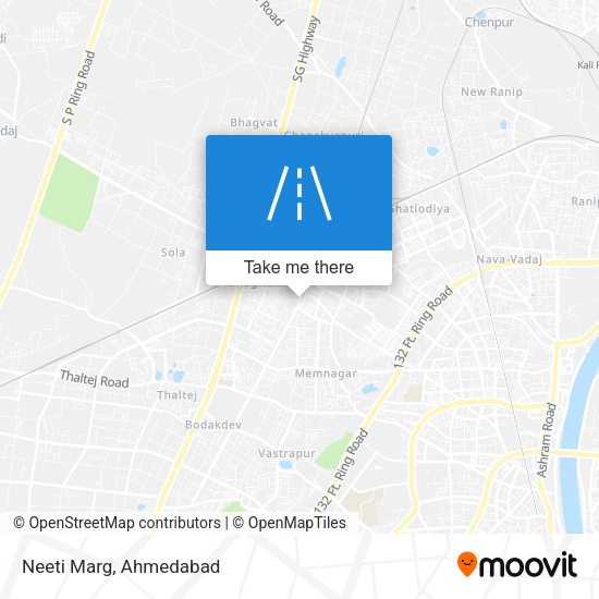 Neeti Marg map