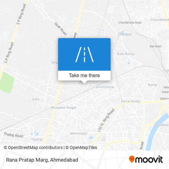 Rana Pratap Marg map