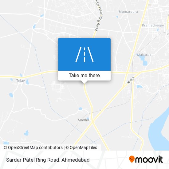 Sardar Patel Ring Road map