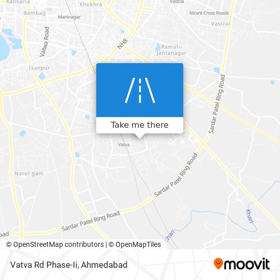 Vatva Rd Phase-Ii map