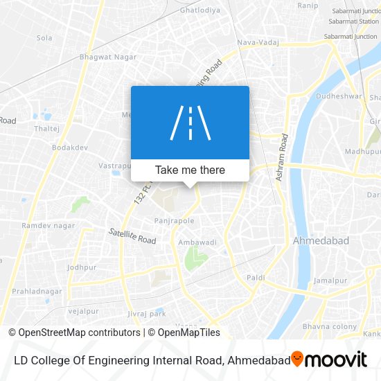 LD College Of Engineering Internal Road map