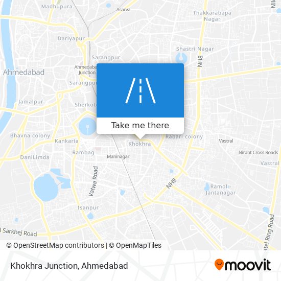 Khokhra Junction map