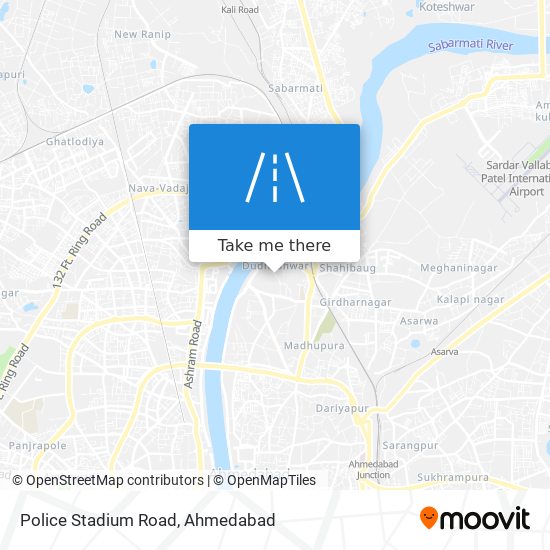 Police Stadium Road map