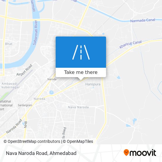 Nava Naroda Road map