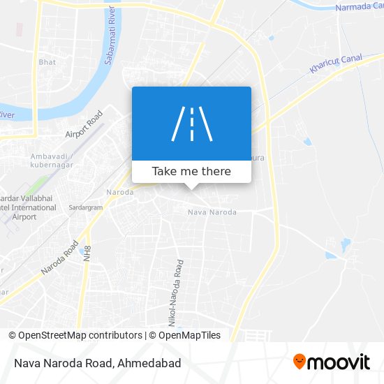 Nava Naroda Road map