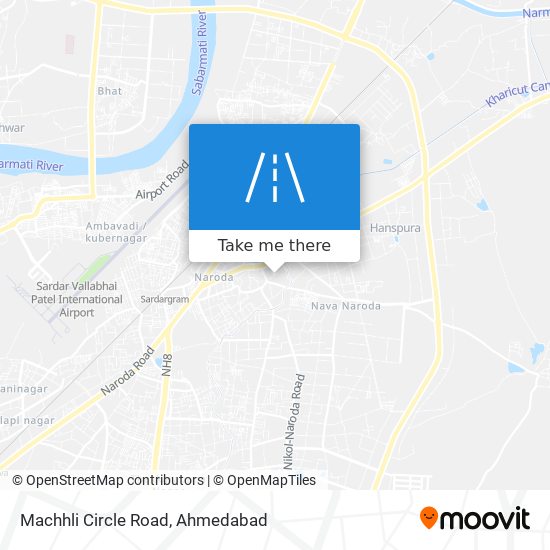 Machhli Circle Road map