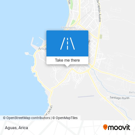 Aguas map