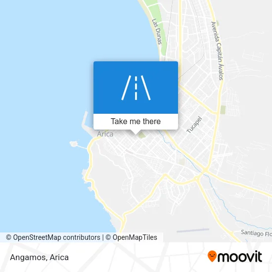 Angamos map