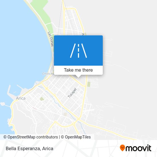 Mapa de Bella Esperanza