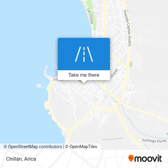 Chillán map
