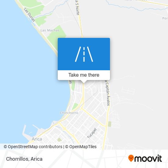 Mapa de Chorrillos