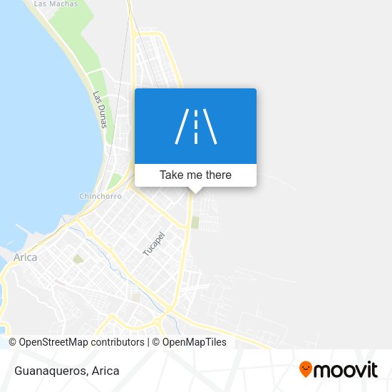 Mapa de Guanaqueros