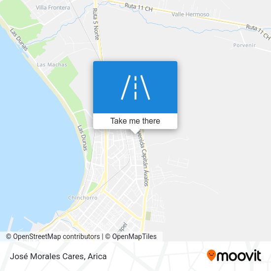 Mapa de José Morales Cares