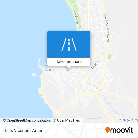 Mapa de Luis Vicentini