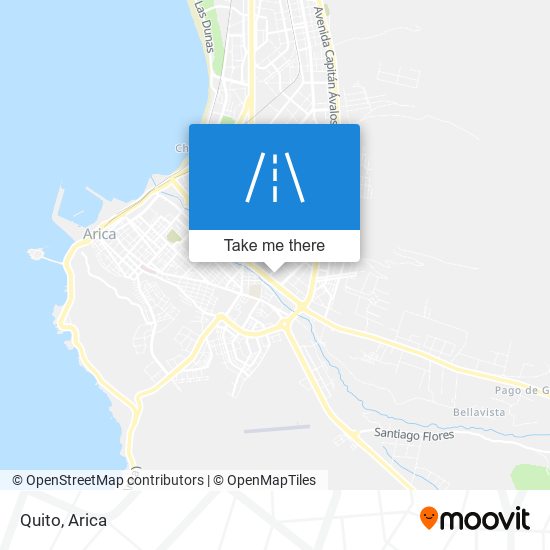 Quito map