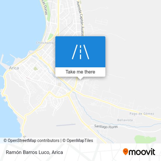 Mapa de Ramón Barros Luco