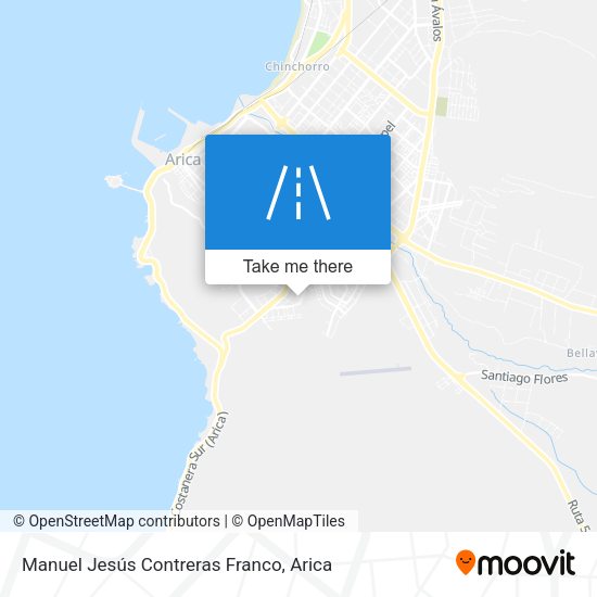 Mapa de Manuel Jesús Contreras Franco