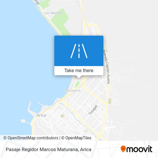 Pasaje Regidor Marcos Maturana map