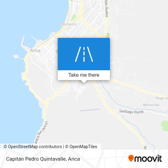 Capitán Pedro Quintavalle map