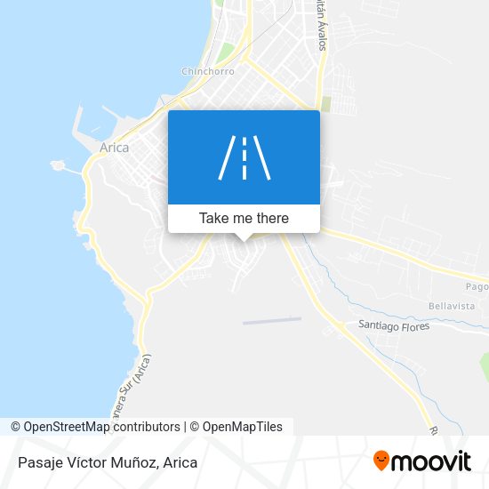 Pasaje Víctor Muñoz map