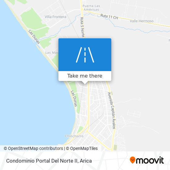 Mapa de Condominio Portal Del Norte II