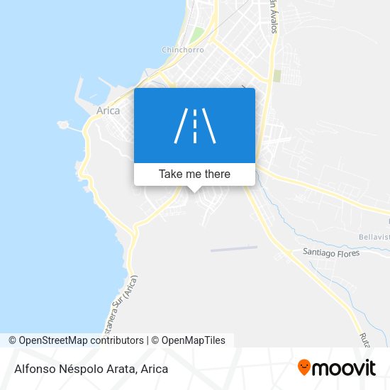 Mapa de Alfonso Néspolo Arata