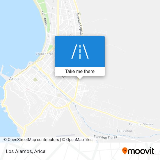 Mapa de Los Álamos